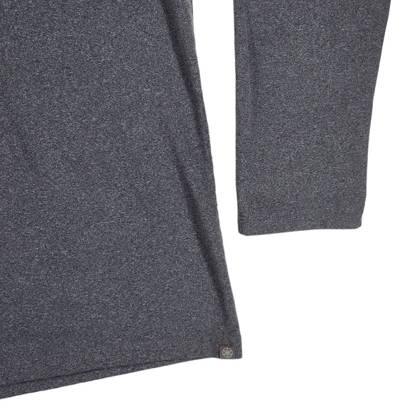 GAIAM Mens Pullover Sweatshirt sz XL Gray 1/4 Button Soft Loungewear Athleisure - Picture 5 of 11